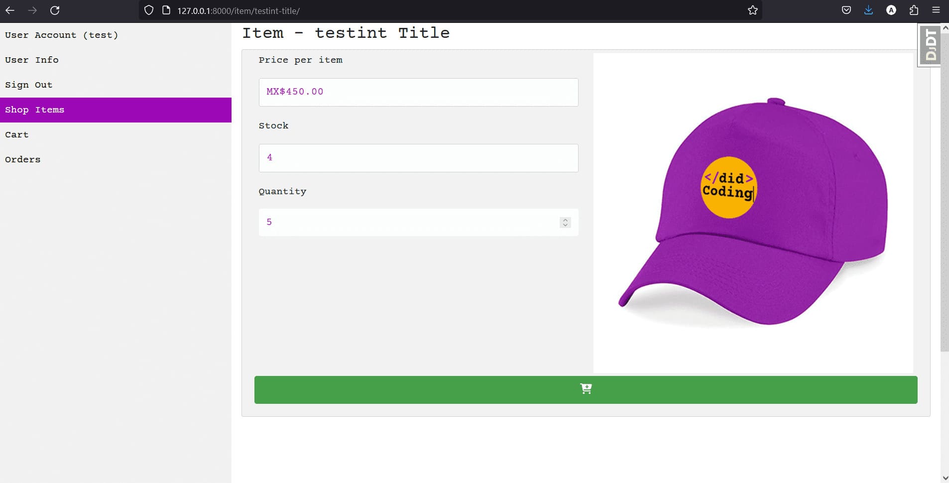 Project image